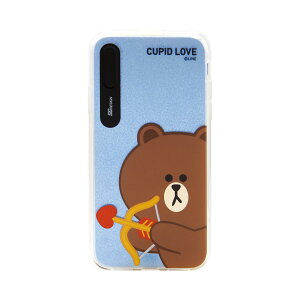 LINE FRIENDS iPhone XS Max Light UP CASE CUPID LOVE �u���E���L���[�s�b�h(KCL-LCL013) �d����݌ɕi[���[���֑Ώۏ��i]