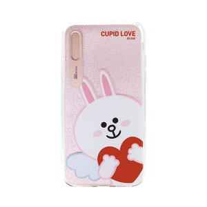 LINE FRIENDS iPhone XS Max Light UP CASE CUPID LOVE �R�j�[�n�[�g(KCL-LCL016) �d����݌ɕi[���[���֑Ώۏ��i]