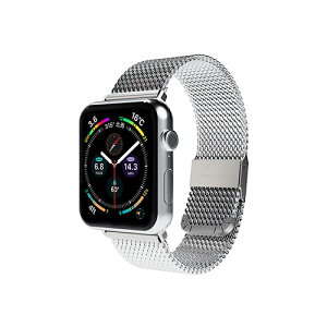miak CLIP MESH BAND for Apple Watch 45/44/42mm �V���o�[(SMAMA-W4244SL) �d����݌ɕi[���[���֑Ώۏ��i]