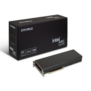 SPARKLE IntelR Arc Pro B70���ڃO���t�B�b�N�J�[�h(SBP70B-32G) �ڈ��݌�=��