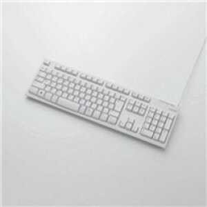�G���R�� ELECOM �����u�����L�[�{�[�h 108�L�[ USB L�T�C�Y 1000���񍂑ϋv �z���C�g(TK-FCM062WH) ���[�J�[�݌ɕi