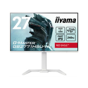 iiyama G-MASTER27�^ �t���f�B�X�v���C G-MASTER GB2771HSU-W1(1920x1080/IPS�� �ڈ��݌�=��
