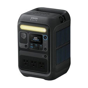 �A���J�[�W���p�� �|�[�^�u���d�� ANKER Solix C300 Portable Power Station 288Wh �u���b�N 1��(A1722511) �ڈ��݌�=��
