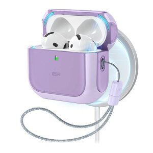 ESR ORBIT MagSafe�Ή��n�C�u���b�h�P�[�Xfor AirPods 4 �p�[�v��(ES27433AP4) �d����݌ɕi