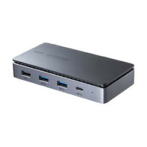 �T�����T�v���C SANWA SUPPLY USB Type-C�h�b�L���O�X�e�[�V�����iHDMI/VGA�E2��ʏo�͑Ή��j(USB-CVDK19) ���[�J�[�݌ɕi