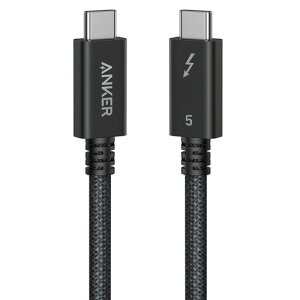 �A���J�[�W���p�� ANKER Prime USB-C&USB-C�P�[�u�� Thunderbolt5(240W) 0.5m 1�{(A84N1011) �ڈ��݌�=��