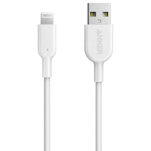 �A���J�[�W���p�� ANKER PowerLine II ���C�g�j���O�P�[�u�� 0.9m �z���C�g 1�{(A8432022) �ڈ��݌�=��