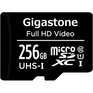 Gigastone microSDXC�J�[�h 256GB UHS-I U1 Class10 �X�y�b�N FullHD�ʐ^�Ή�(GJMX/256U) �ڈ��݌�=��