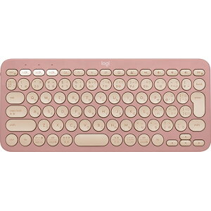 ���W�N�[�� Logicool ���W�N�[�� PEBBLE KEYS 2 K380S Bluetooth�L�[�{�[�h ���[�Y(K380sRO) �ڈ��݌�=��