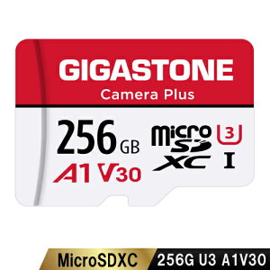 Gigastone microSDXC�J�[�h 256GB SD�J�[�h�P�[�X�t�� UHS-I U1 A1�X�y�b�N �ő�ǂݎ�葬�x100MB/s 4K & Ful(GJMX-256GA1U3R) �ڈ��݌�=��