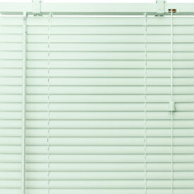 ブラインド プラスチックブラインド 横型 カーテンレール取付可 ブラインドカーテン 既製サイズ 幅180cm 高さ150cm スラット幅25mm PVCブラインド 木目 ホワイト ダーク ブラウン グリーン 賃貸 調光 採光 簡単取付 SNS映え イージーブラインド