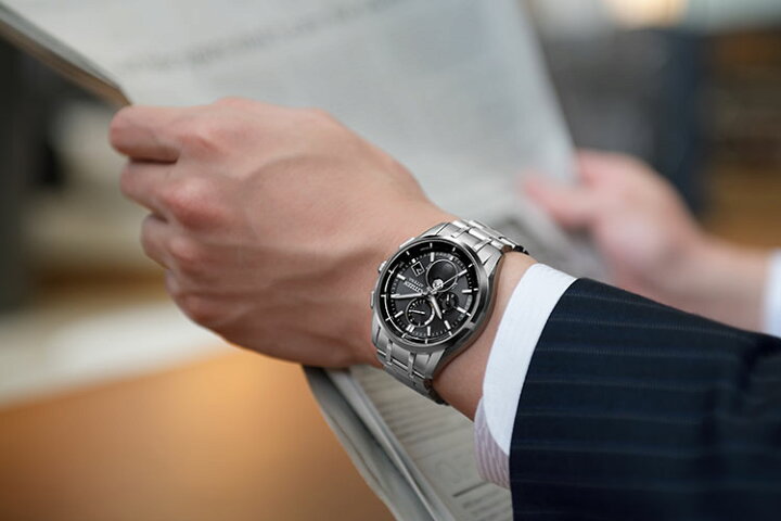 楽天市場】シチズン CITIZEN アテッサ ATTESA エコ・ドライブ 電波時計 