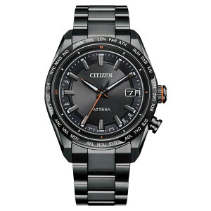 �A�e�b�T ATTESA ACT Line �A�N�g���C�� �u���b�N�`�^�� �d�g�\�[���[ ���{�� CB0286-61E CITIZEN �V�`�Y�� �r���v �����Y �������K�i ������