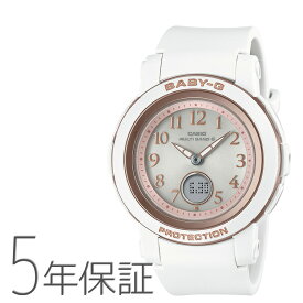Baby-G ベビーG 電波ソーラー ホワイト シンプル BGA-2900AF-7AJF CASIO カシオ 腕時計 レディース 国内正規品