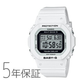 BABY-G ベビーG 電波ソーラー スクエア 白 BGD-5650-7JF CASIO カシオ 腕時計