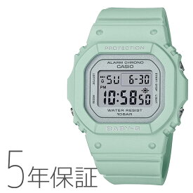 カシオ CASIO ベビーG BABY-G フラワーカラー セージ レディース 腕時計 BGD-565SC-3JF