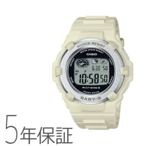 Baby-G ベビーG 電波ソーラー ニュアンスカラーズ ホワイト BGR-3003NC-7JF CASIO カシオ 腕時計 レディース