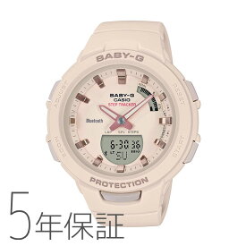 BABY-G baby-g ベビージー BSA-B100-4A1JF カシオ CASIO G-SQUAD スマホ連携機能 モバイルリンク ベージュ レディース 腕時計