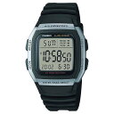 【20時から全商品に使える2,000円OFFクーポン!】カシオコレクション スタンダードカシオ CASIO アナログウォッチ 樹脂バンド 腕時計 W-96H-1AJH