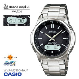 【最大5000円オフクーポン！毎月1日限定】カシオ CASIO WAVE CEPTOR ウェーブセプター 電波時計 タフソーラー WVA-M630D-1AJF 腕時計