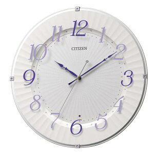シチズン CITIZEN リズム時計 電波時計 掛け時計 電波掛け時計 8MY537-012 お取り寄せ