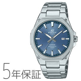 【店内最大40％OFF!スーパーSALE～11日01:59迄】エディフィス EDIFICE スリムケース オクタゴン 3針アナログ ブルー EFR-S108DJ-2AJF CASIO カシオ 腕時計 メンズ