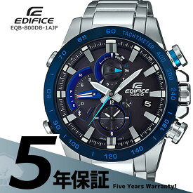 【店内最大40％OFF!スーパーSALE～11日01:59迄】カシオ CASIO エディフィス EDIFICE スマートフォン連携機能 EQB-800DB-1AJF 腕時計 メンズ