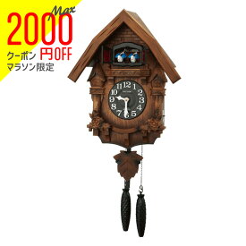 リズム 掛け時計 掛時計 カッコー時計 鳩時計 カッコーテレスR 4MJ236RH06 クロック CLOCK