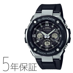 JVI CASIO GVbN G-SHOCK gVbN dg\[[ G-STEEL Y rv dg \[[ GST-W300-1AJF