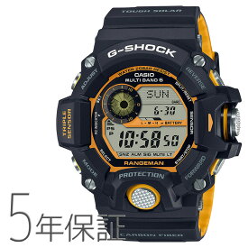 G-SHOCK Gショック マスターオブG レンジマン 電波ソーラー イエロー ブラック デジタル GW-9400YJ-1JF CASIO カシオ 電波 ソーラー メンズ 腕時計