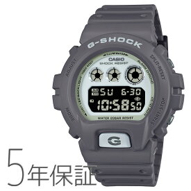 【2000円オフクーポン&ポイント最大46倍!27日9:59迄】G-SHOCK gショック HIDDEN GLOW ヒドィングロウシリーズ デジタル グレー DW-6900HD-8JF CASIO カシオ 腕時計 メンズ 国内正規品 新作 【発売日：2月16日】