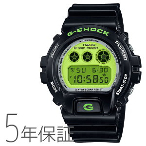G-SHOCK gショック CRAZY COLORS 2024 クレイジーカラーズ ネオンカラー ブラック DW-6900RCS-1JF CASIO カシオ 腕時計 メンズ