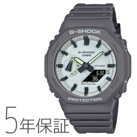 【2000円オフクーポン&ポイント最大46倍!27日9:59迄】G-SHOCK gショック HIDDEN GLOW ヒドィングロウシリーズ アナログ グレー GA-2100HD-8AJF CASIO カシオ 腕時計 メンズ 国内正規品 新作 【発売日：2月16日】