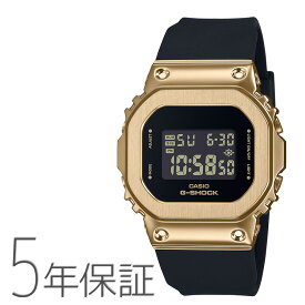 G-SHOCK gショック WOMEN メタルベゼル デジタル ブラック ゴールド ウーマン ペアモデル GM-S5600UGB-1JF CASIO カシオ 腕時計 レディース 国内正規品
