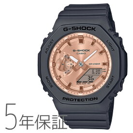 G-SHOCK Gショック WOMEN オクタゴン アナデジ ピンクゴールド ブラック GMA-S2100MD-1AJF CASIO カシオ 腕時計 レディース