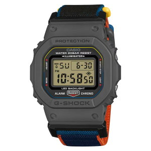 �������K�i CASIO G-SHOCK �J�V�I G�V���b�N NEW CLOTH BAND�V���[�Y �f�W�^�� 20�C���h�� �����Y �r���v DW-5600MNC-8A2JF