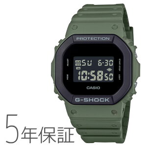 G-SHOCK g�V���b�N �A�[�o�����[�e�B���e�B �f�W�^�� �J�[�L DW-5610UU-3JF CASIO �J�V�I �r���v �����Y �V��