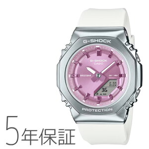 G-SHOCK gショック WOMEN ウーマン 八角形 アナデジ メタルベゼル ピンク GM-S2110-7A6JF CASIO カシオ 腕時計 レディース