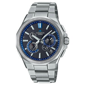 �I�V�A�i�X OCEANUS �N���V�b�N���C�� �d�g�\�[���[ �`�^���o���h ���{�� �u���[ OCW-T6000-1AJF CASIO �J�V�I �r���v �����Y
