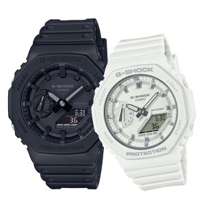 �y�A�E�H�b�` �y�A�Z�b�g G-SHOCK G�V���b�N �J�V�I CASIO �I�N�^���O�� �o�[�C���f�b�N�X �u���b�N �z���C�g GA-2100-1A1JF GMA-S2100-7AJF