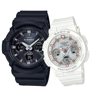 �y�A�E�H�b�` �y�A�Z�b�g G-SHOCK x BABY-G G�V���b�N �x�r�[G �J�V�I CASIO �f�W�A�i �u���b�N �z���C�g GAW-100B-1AJF BGA-2500-7AJF
