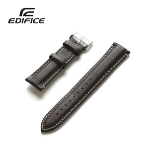 EDIFICE 純正 替えベルト カシオ CASIO EQB-501XBL-2AJF 対応 革 茶色 レザー 腕時計用 交換用ベルト 替えバンド エディフィス 国内正規品 メーカー純正品 10563255