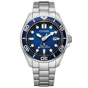 CITIZEN PRO MASTER V`Y v}X^[ MARINEV[Y _Co[Y GRhCu 200mph Y rv BN0260-54L