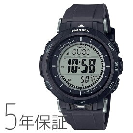プロトレック PRO TREK キャンパーライン 小型 ソーラー ブラック PRG-30-1JF CASIO カシオ 腕時計 メンズ