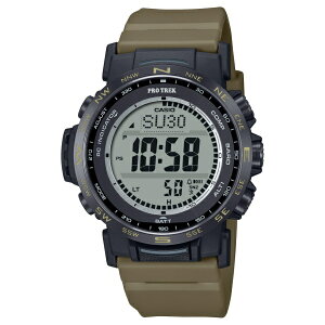 国内正規品 CASIO PRO TREK カシオ プロトレック Climber Line トリプルセンサー 電波ソーラー メンズ 腕時計 PRW-35LD-5JF