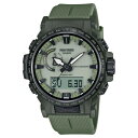 国内正規品 CASIO PRO TREK カシオ プロトレック Climber Line 電波ソーラー トリプルセンサー メンズ 腕時計 PRW-61LD-3JF