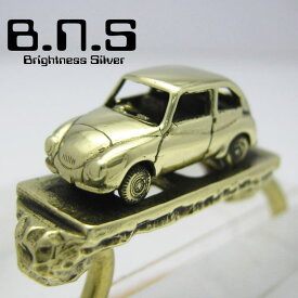 クラシックカーキーリング 4【360】 キーホルダー ブラス 真鍮 (旧車 自動車　国産車 日本車 名車)