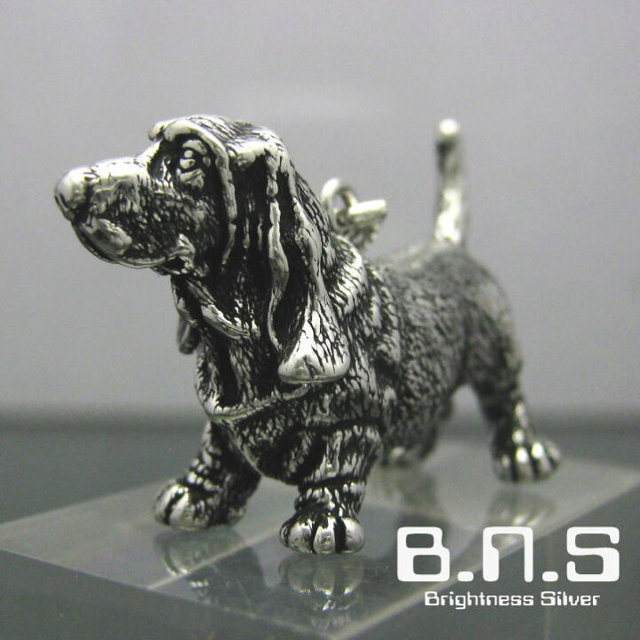 楽天市場】銀の犬 バセットハウンドペンダント シルバー925 Silver925 