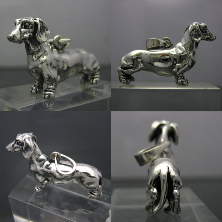 楽天市場】銀の犬 ダックスフントペンダント シルバー925 Silver925 