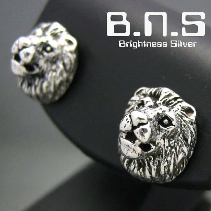 楽天市場】銀の獅子 ライオンピアス 片方販売 シルバー925 (Panthera 